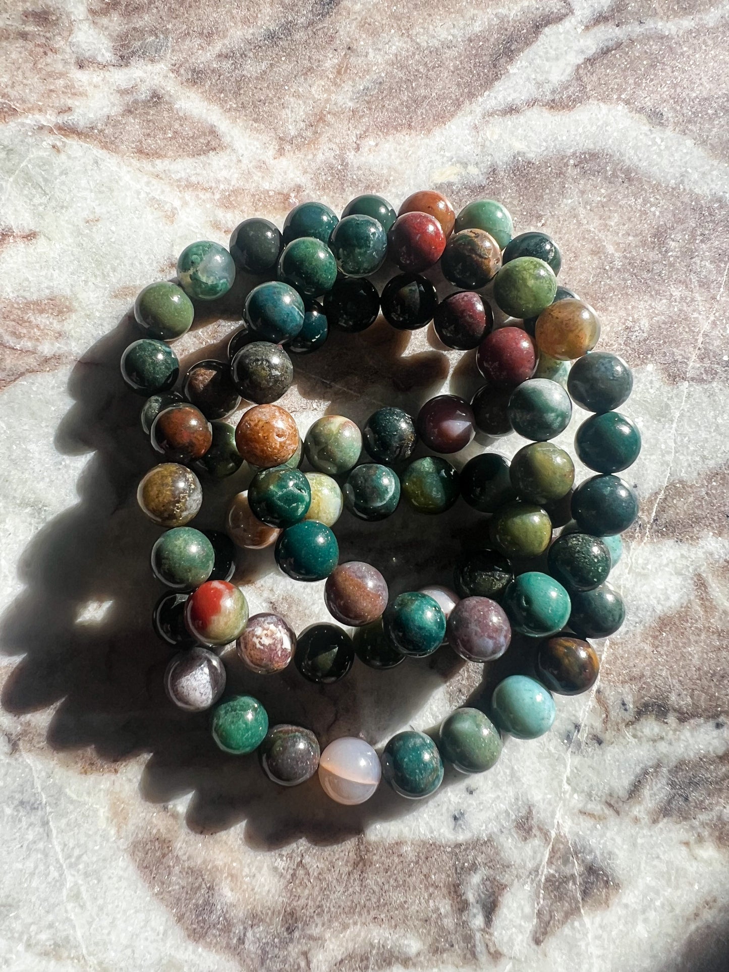 Indian Agate Bracelet