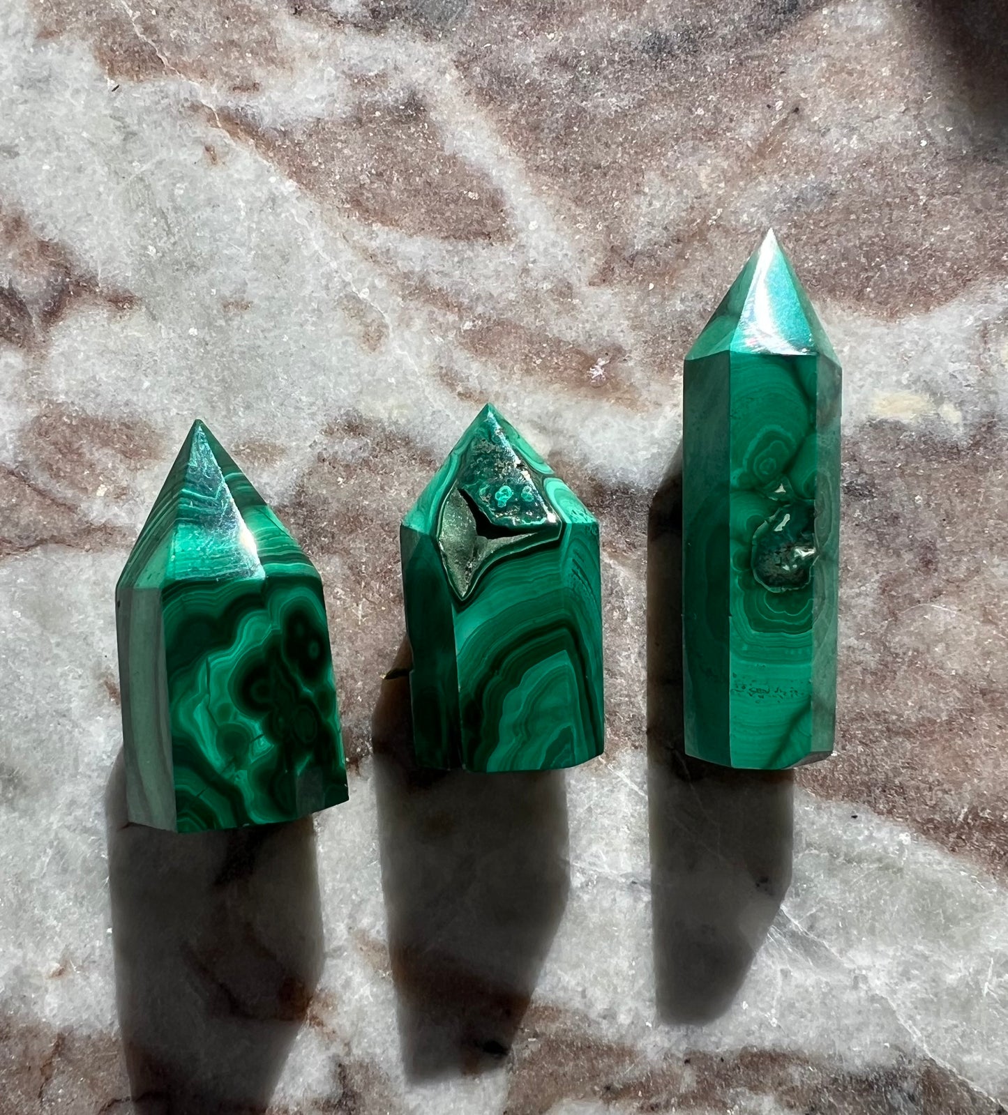 Mini Malachite Points