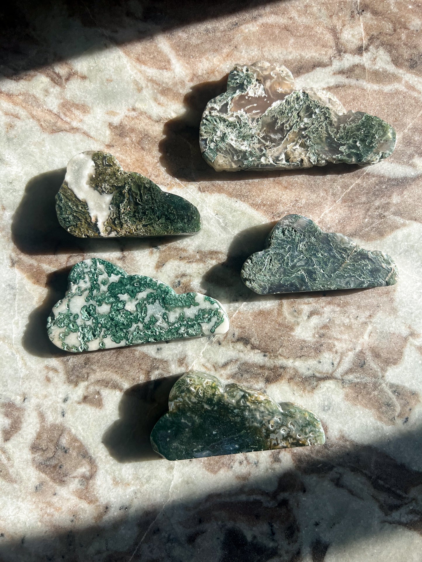 Moss Agate Clouds