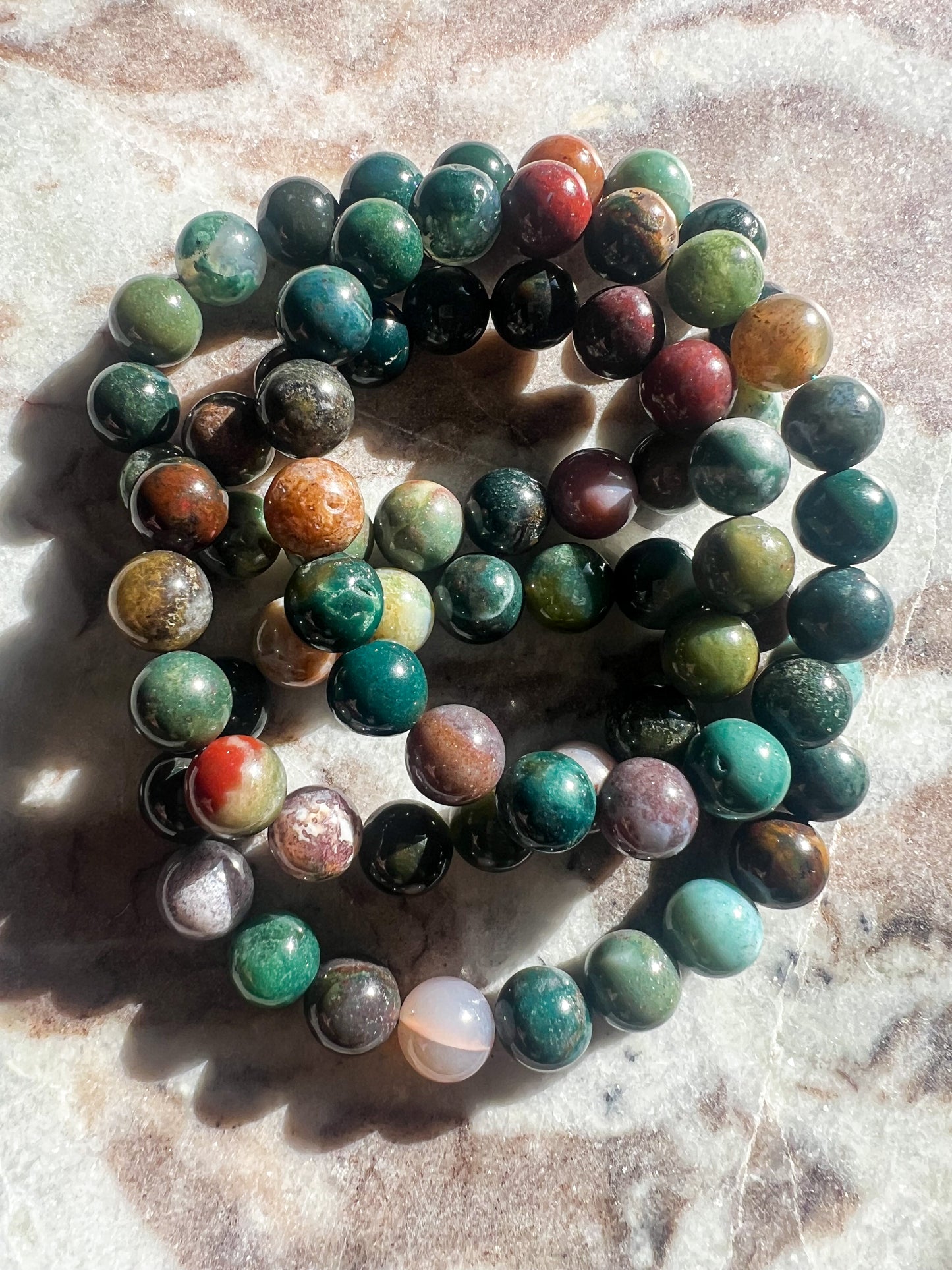 Indian Agate Bracelet