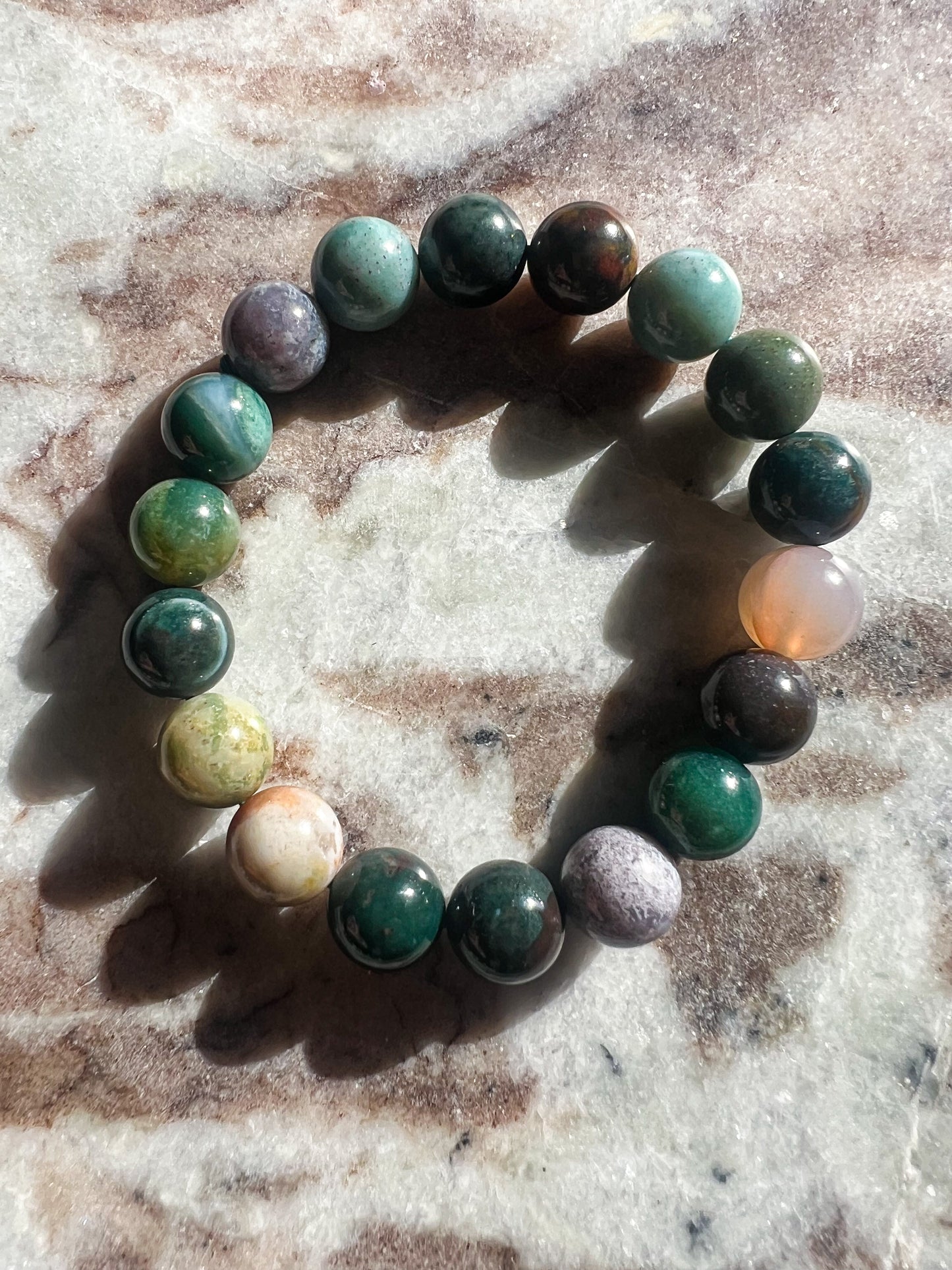 Indian Agate Bracelet