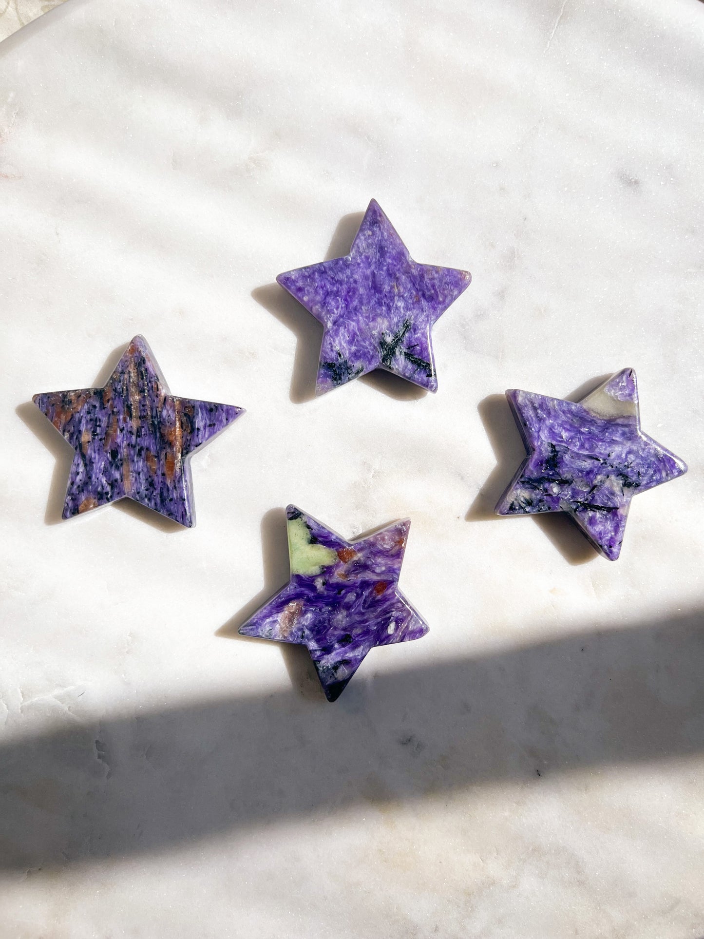 Charoite Stars