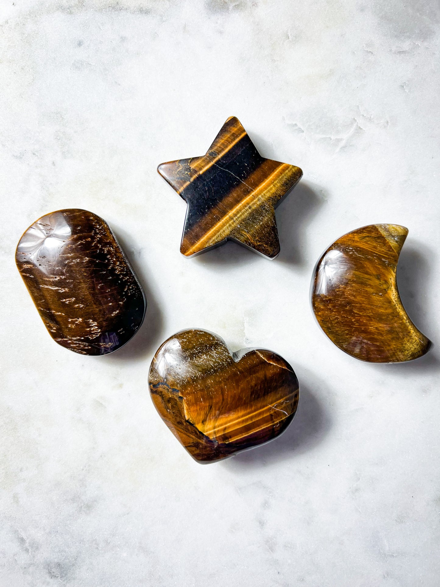 Tigers Eye Carvings