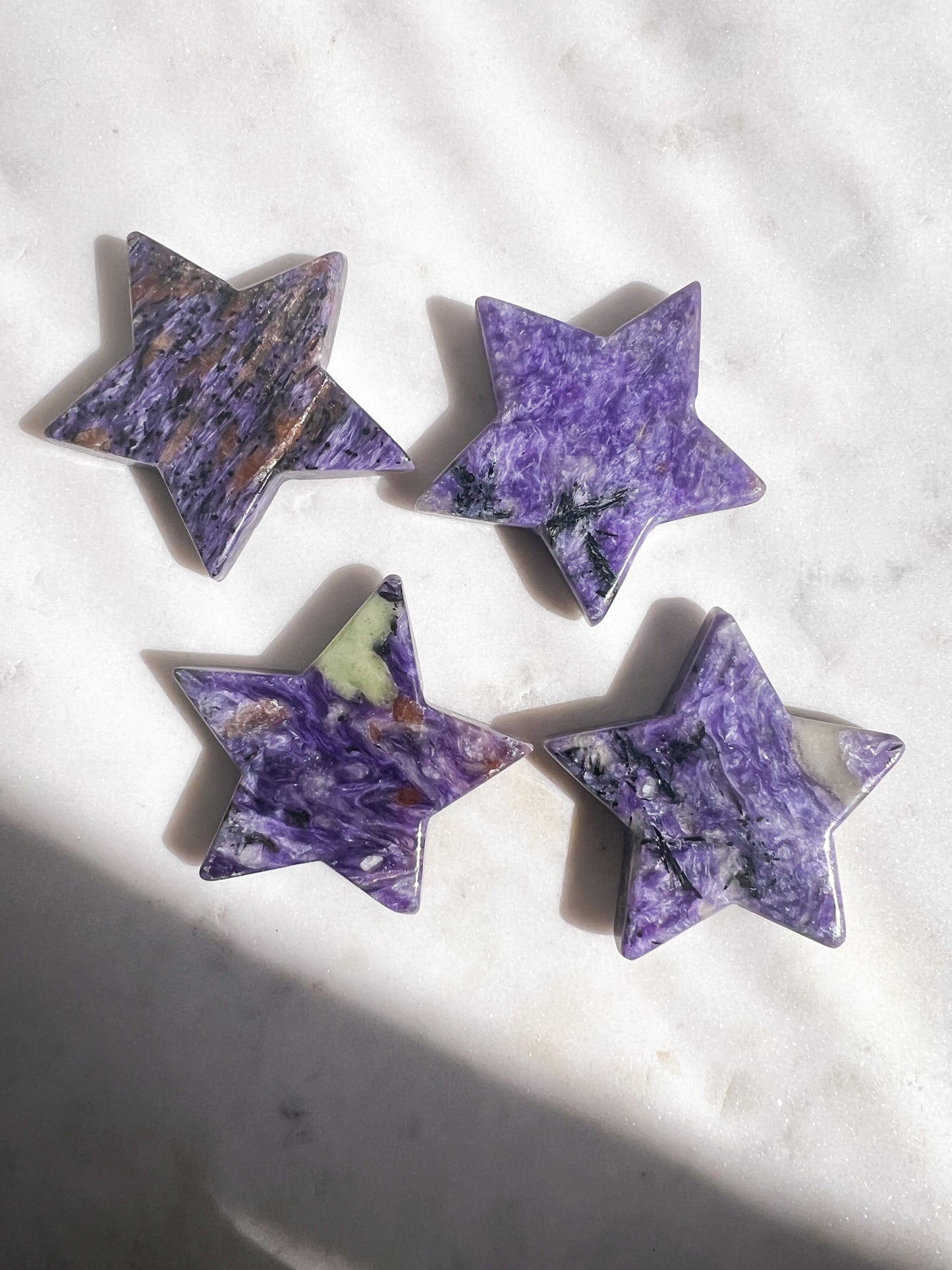 Charoite Stars