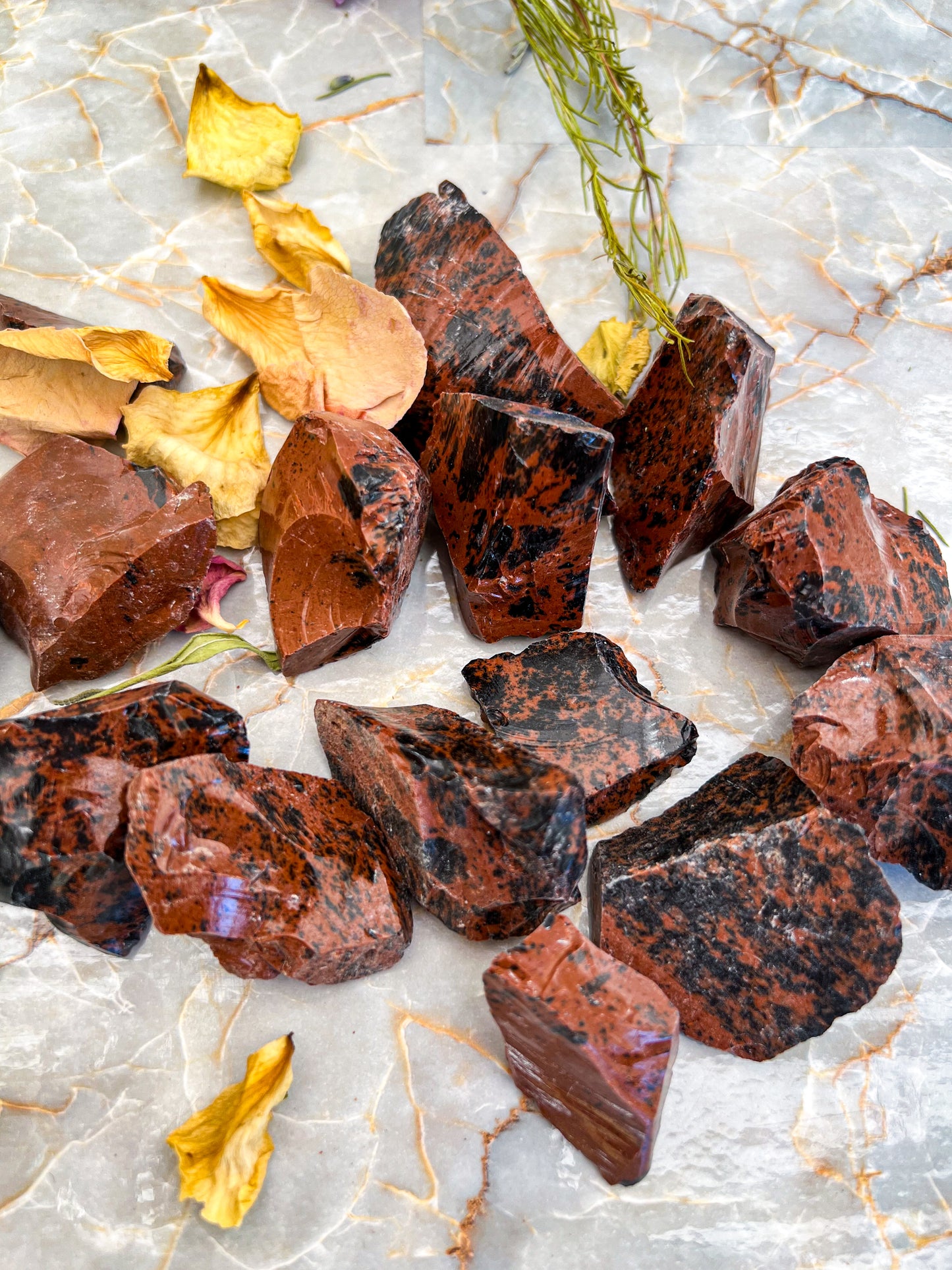 Raw Mahogany Obsidian