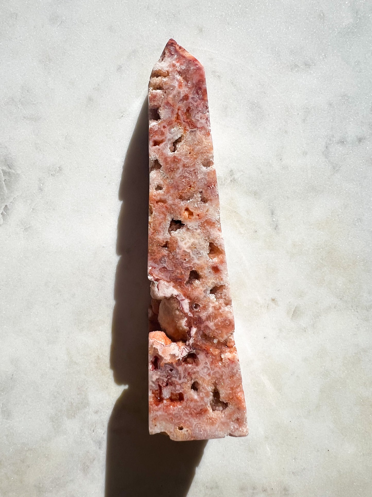 Mexican Crazy Lace Agate Tower C