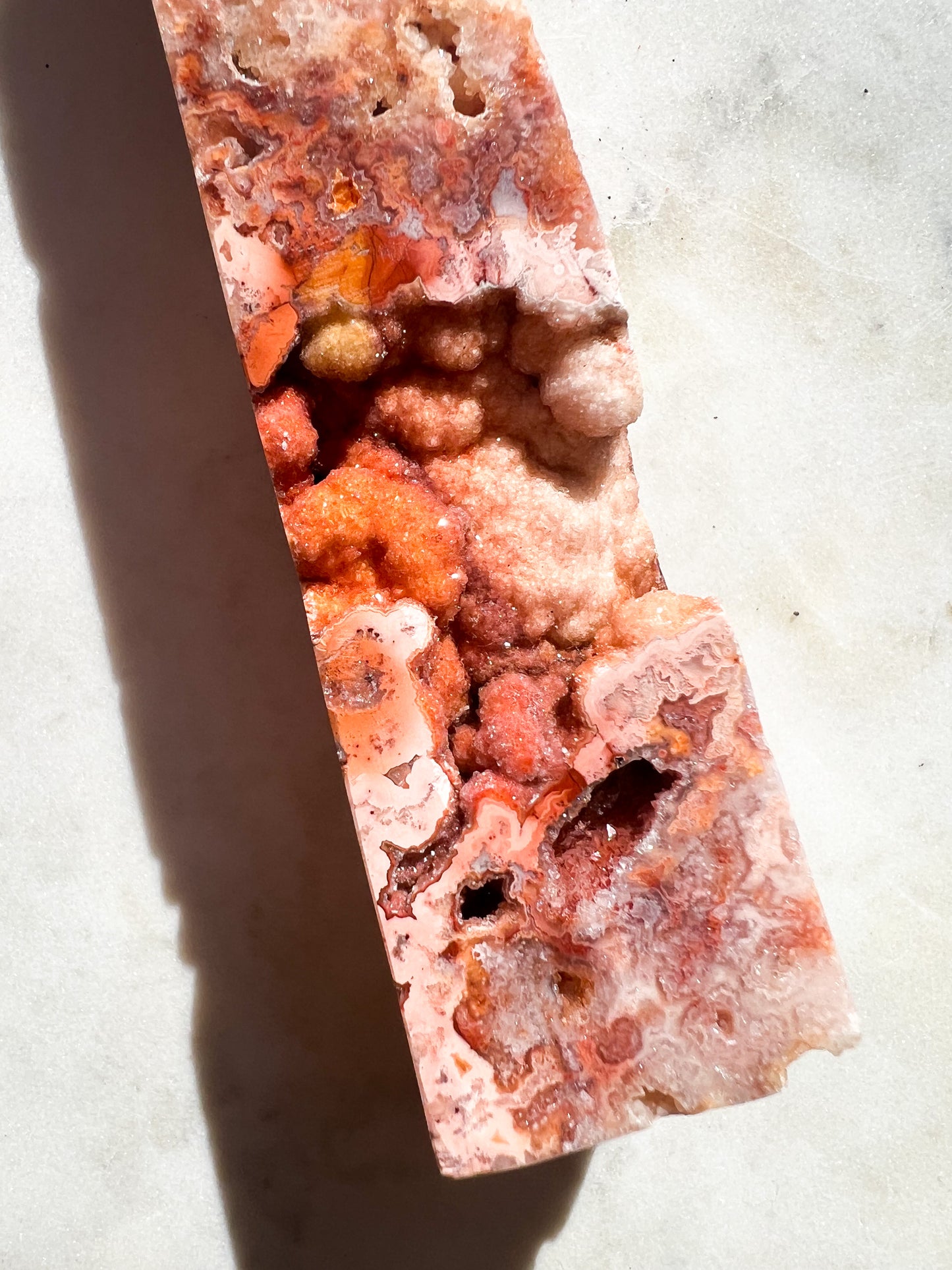 Mexican Crazy Lace Agate Tower C