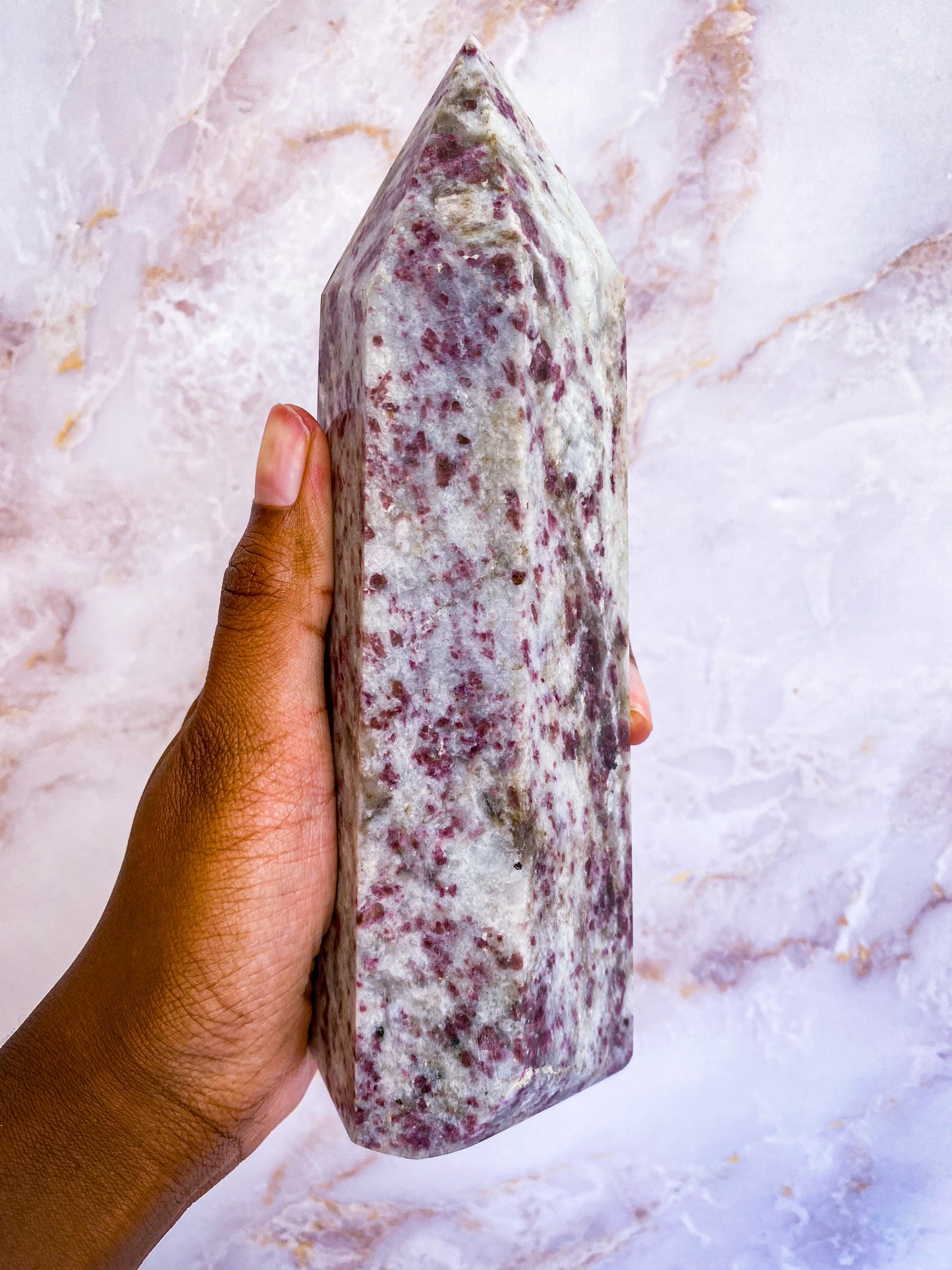 Pink Tourmaline Tower #3