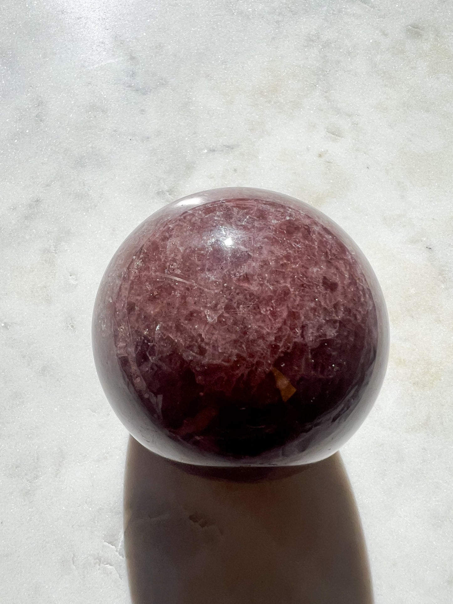 Strawberry Quartz Sphere