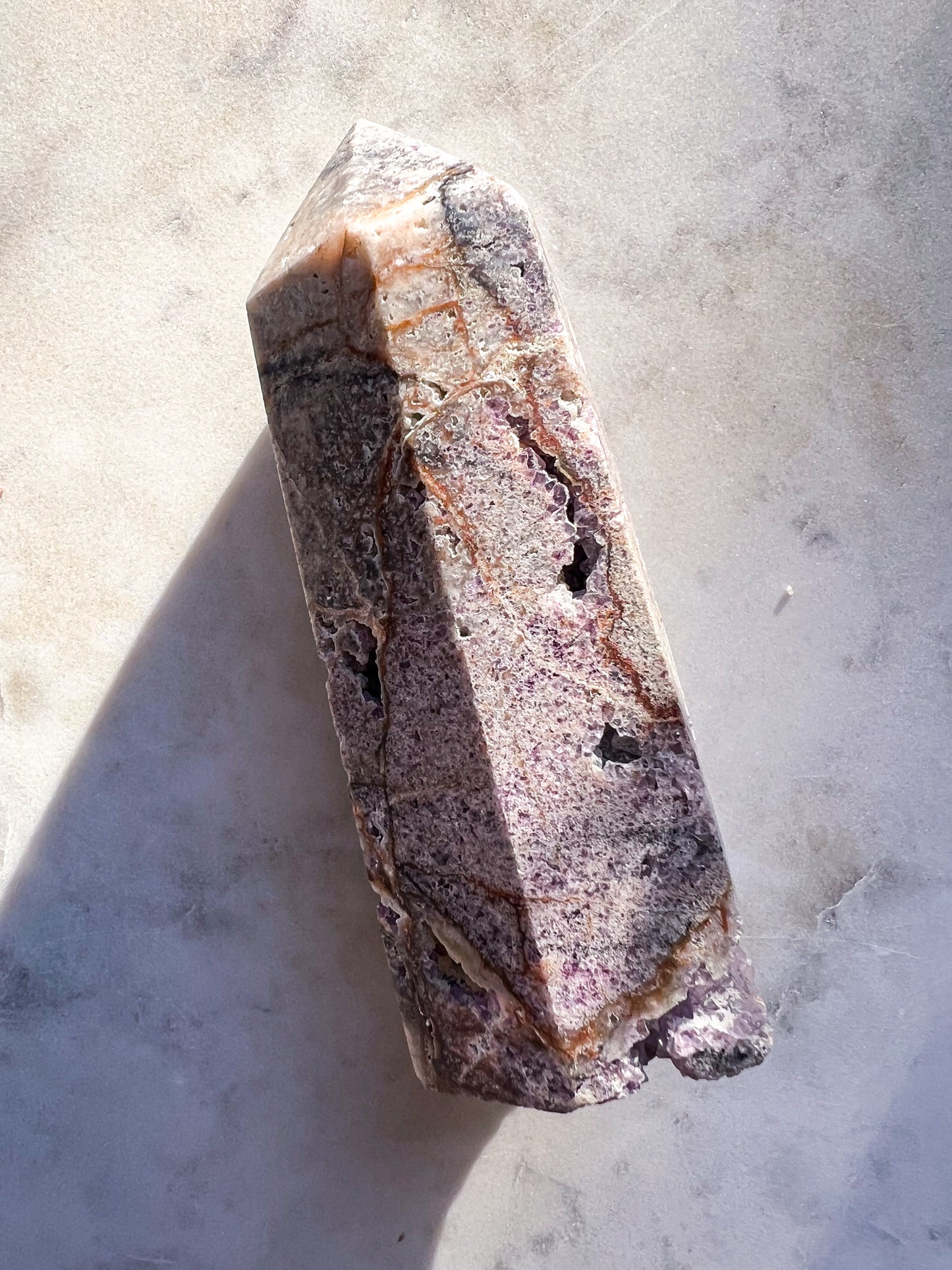 Purple Sphalerite Tower D