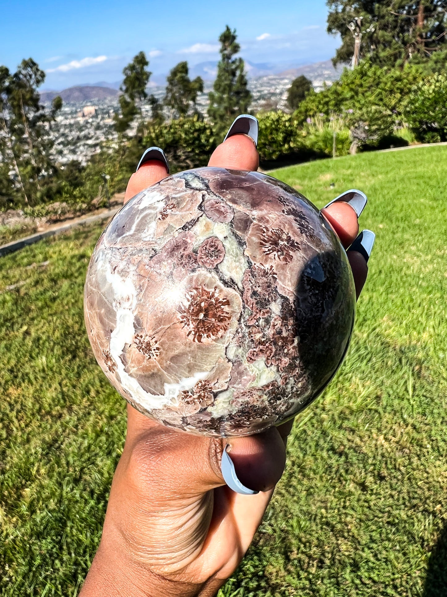 Cherry Blossom Spheres