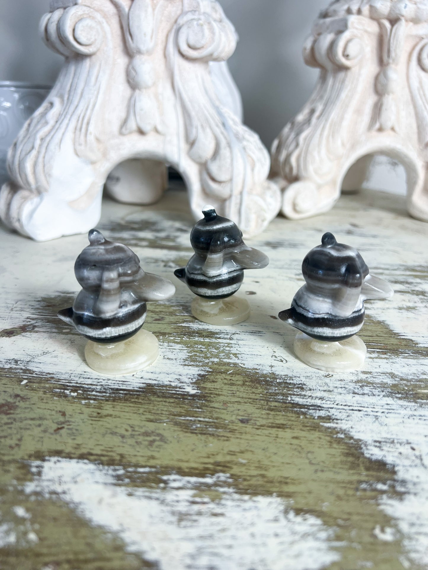 Mini Zebra Calcite Psyduck