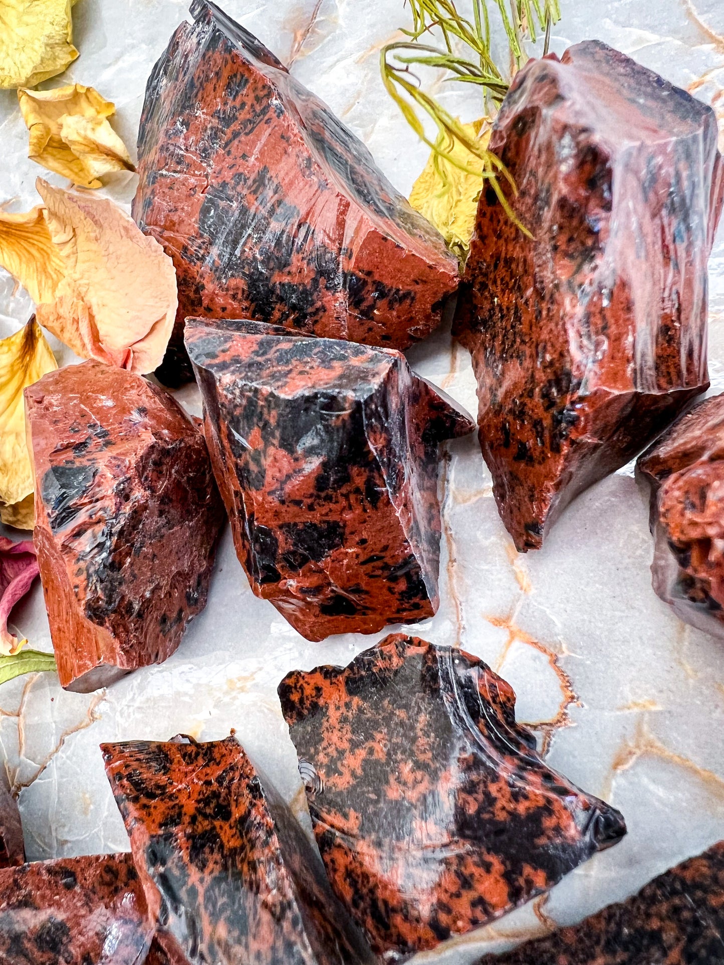 Raw Mahogany Obsidian