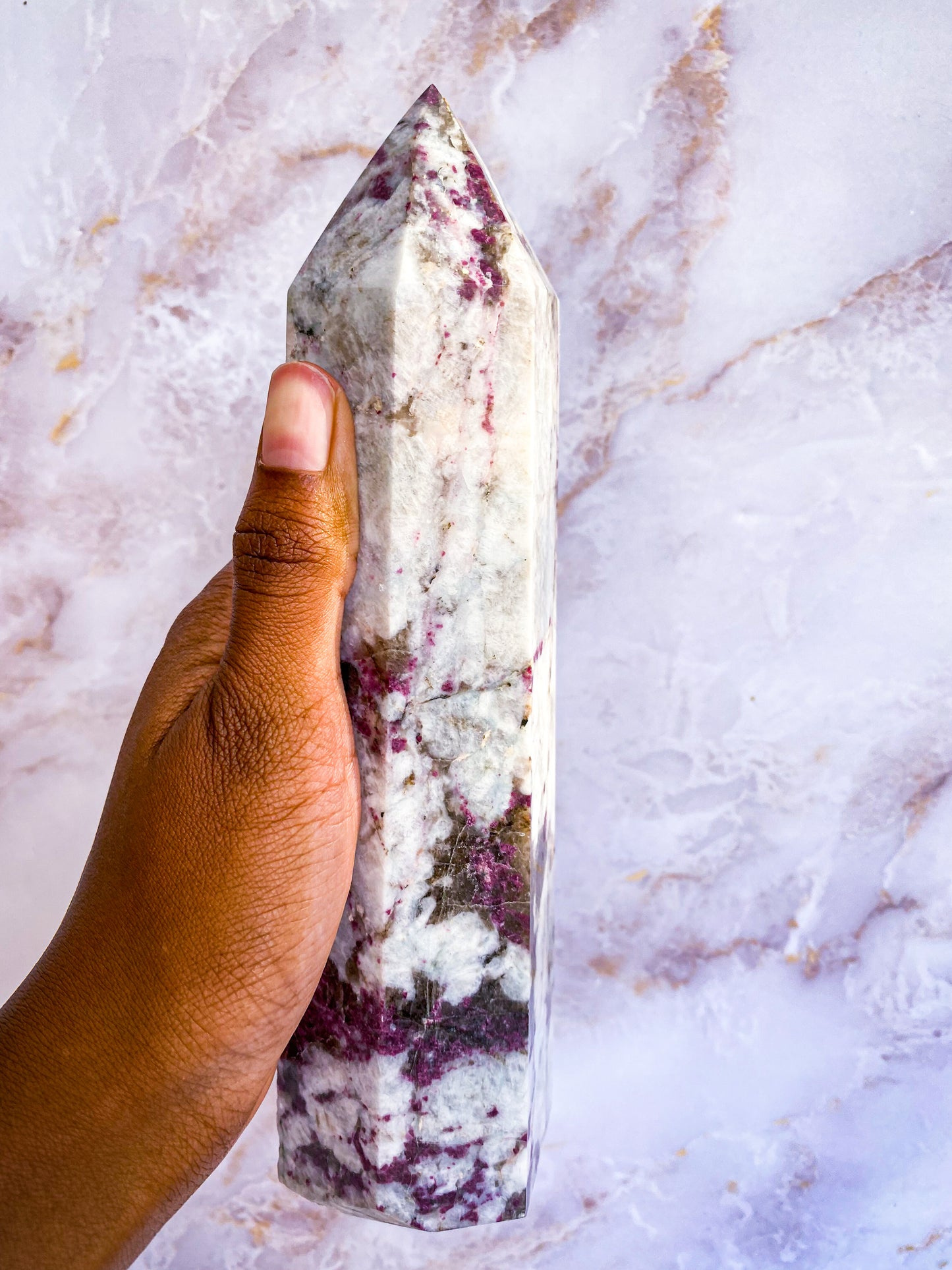 Pink Tourmaline Tower #4