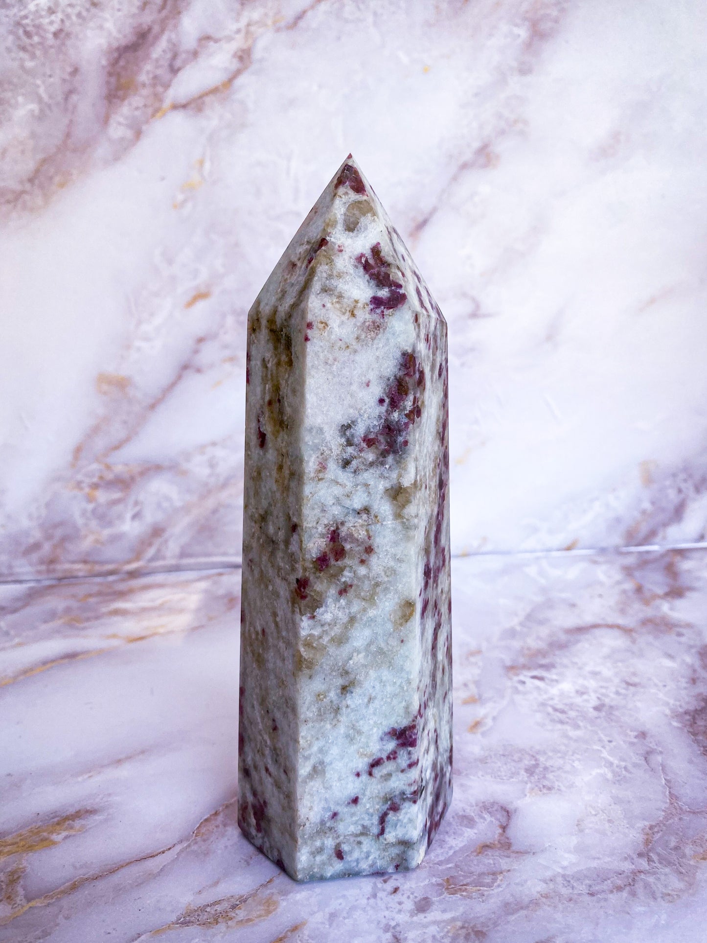 Pink Tourmaline Tower #3