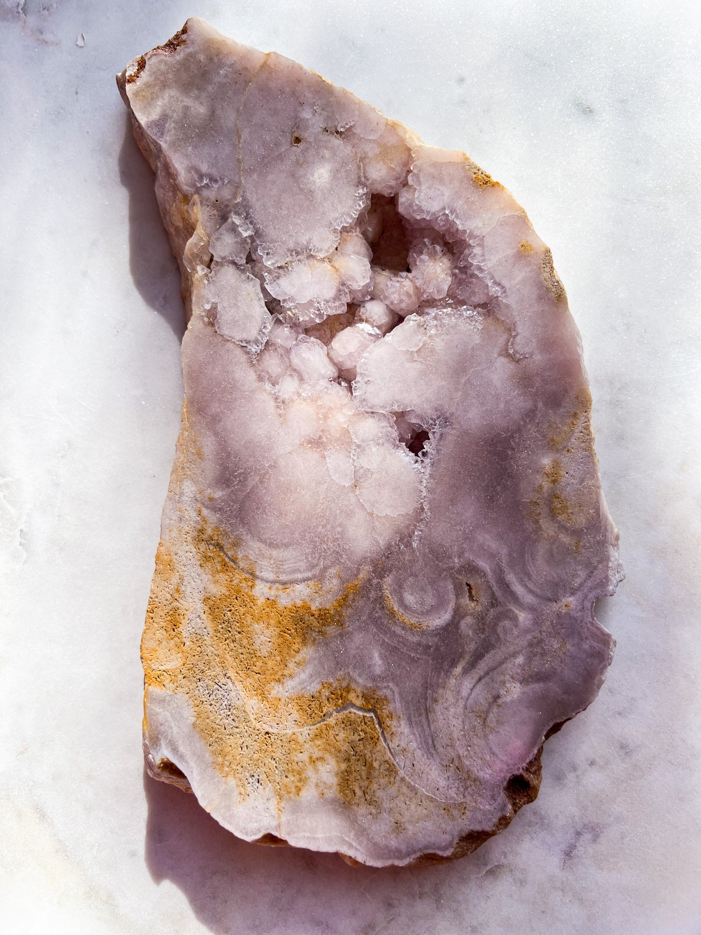 Large Pink Amethyst Slab