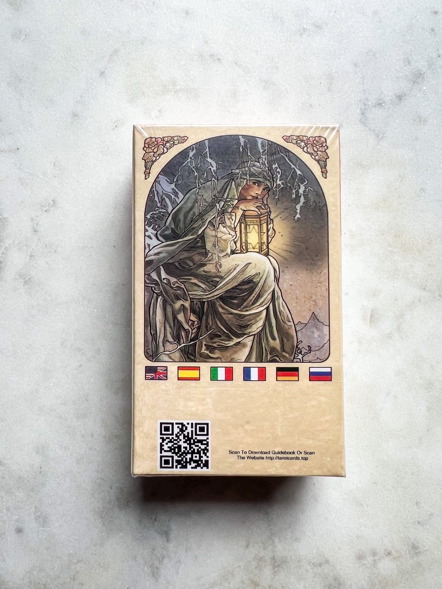 Tarot Mucha Travel Deck