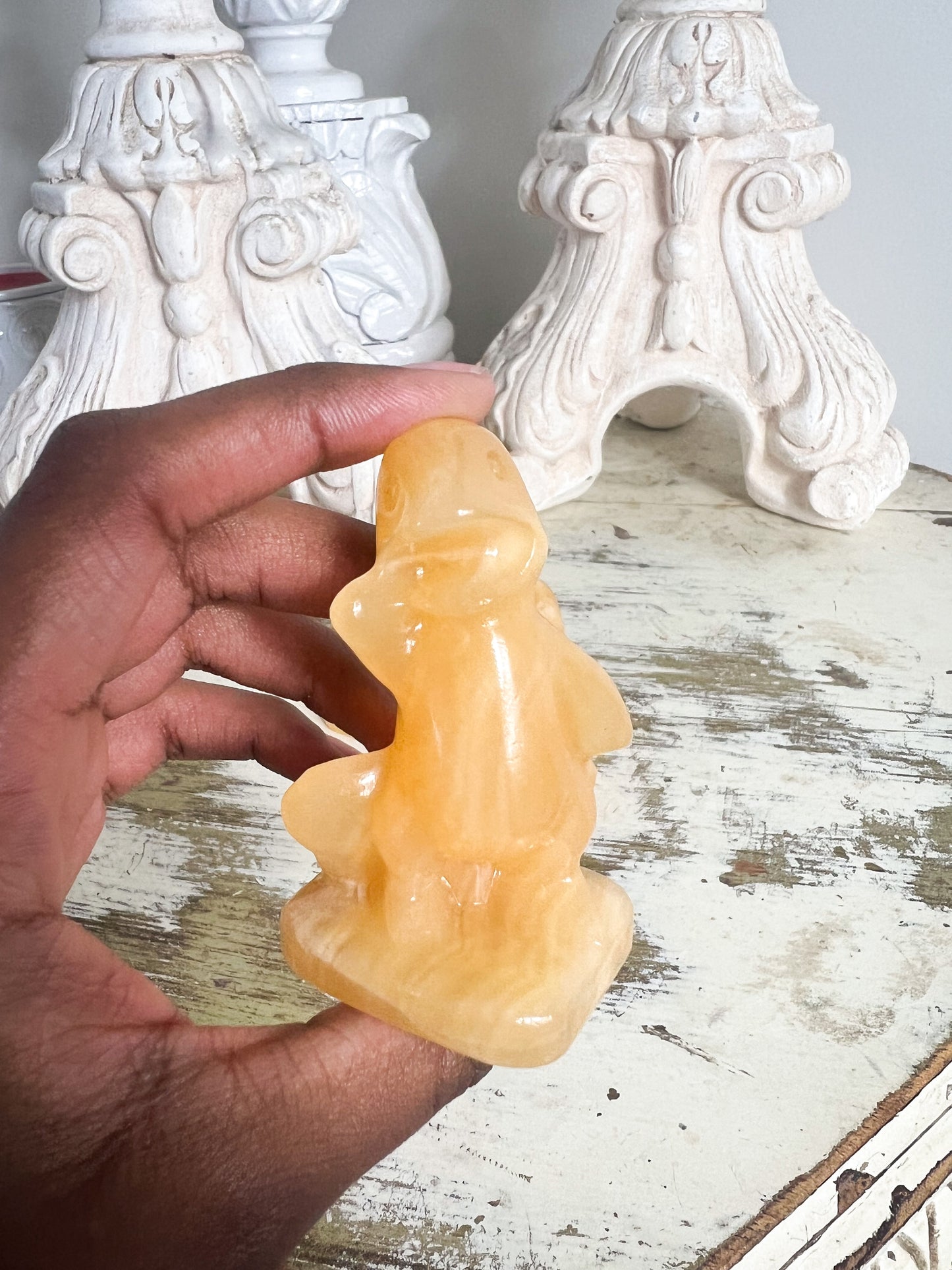 Mini Orange Calcite Charmander