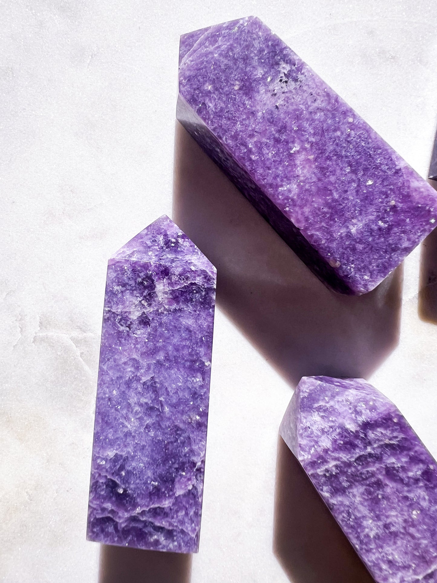 Mini Lepidolite Towers