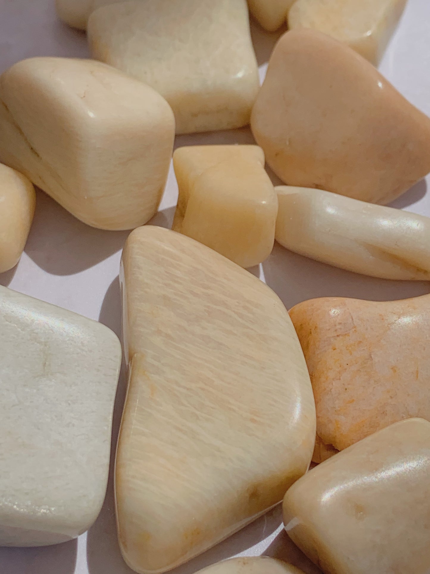 Tumbled Peach Moonstone