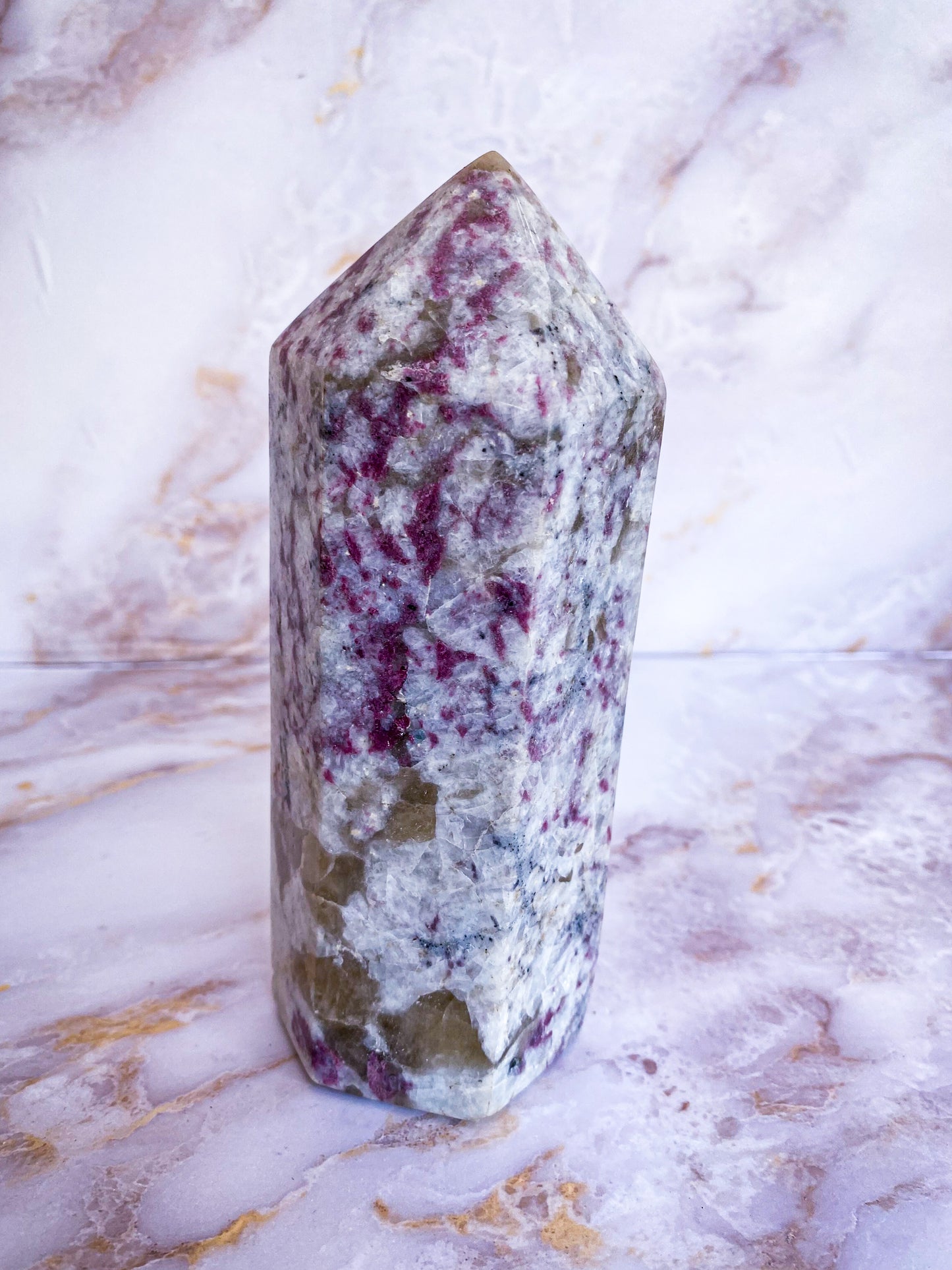 Pink Tourmaline Tower #2