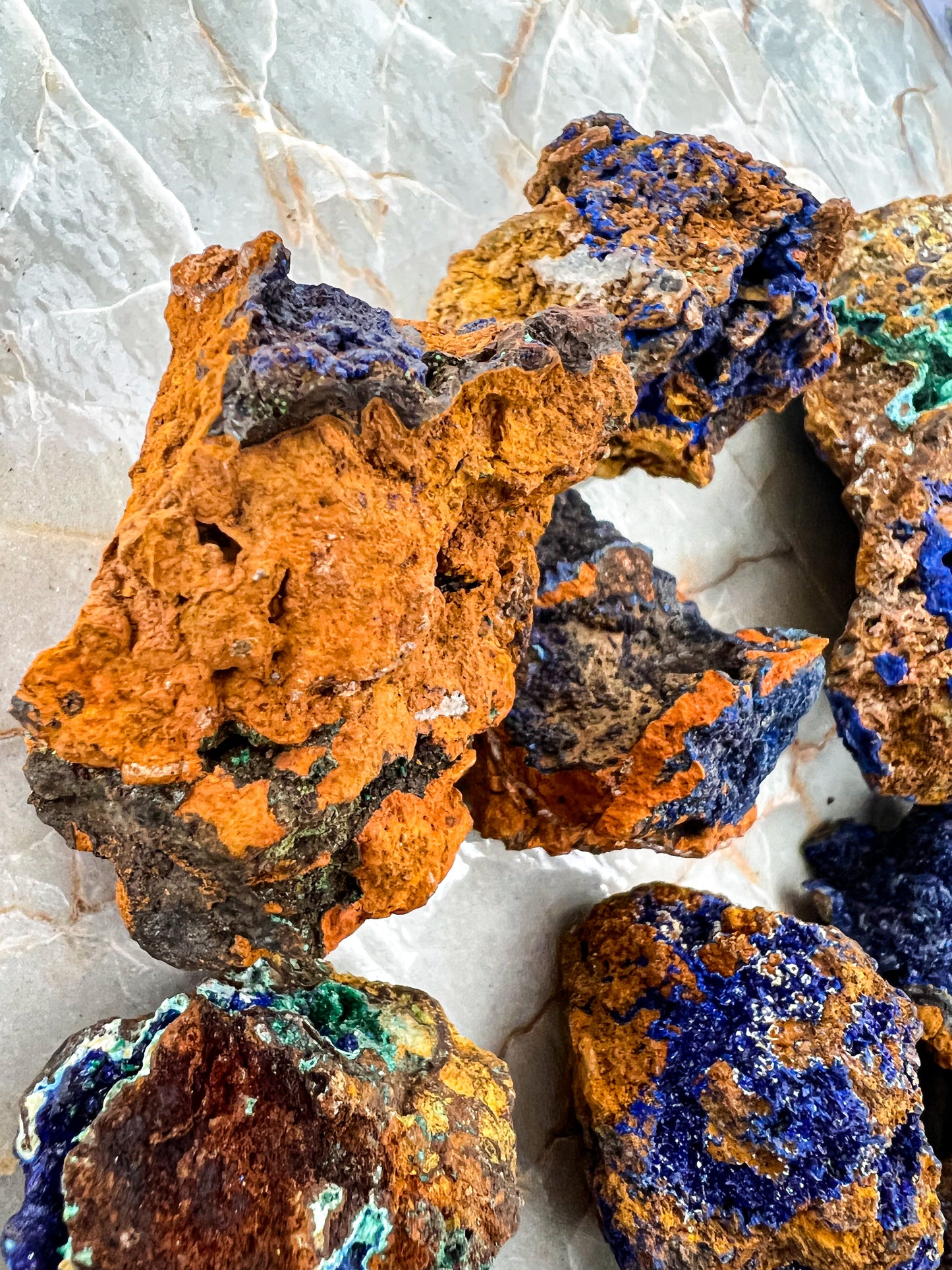 Raw Azurite