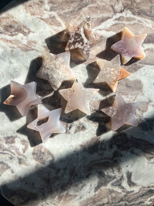 Flower Agate Stars