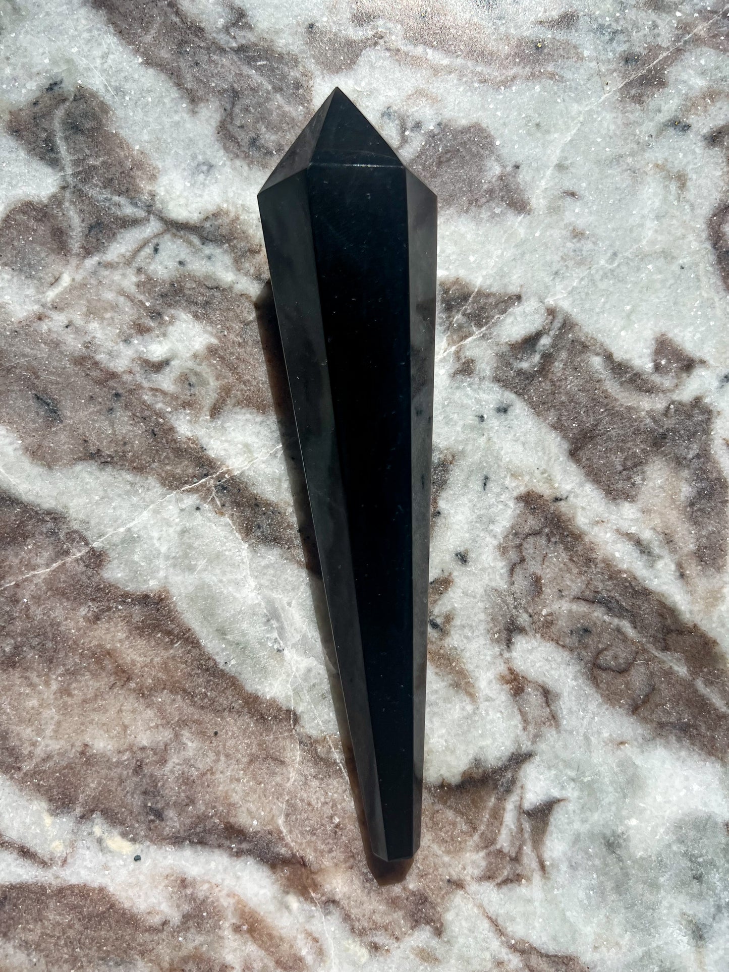 Golden Obsidian Wand