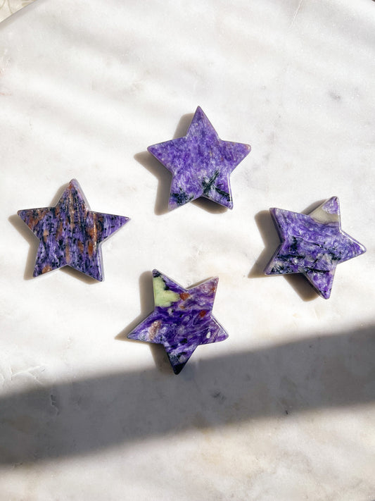 Charoite Stars