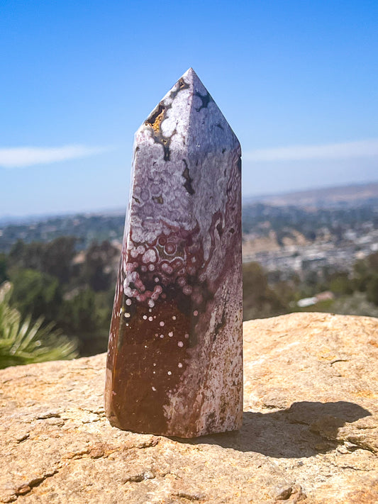 Large Bubble Ocean Jasper Tower