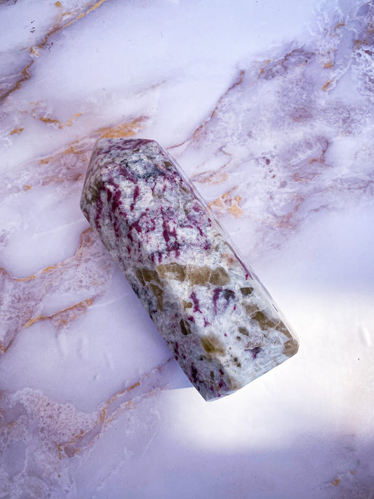Pink Tourmaline Tower #2