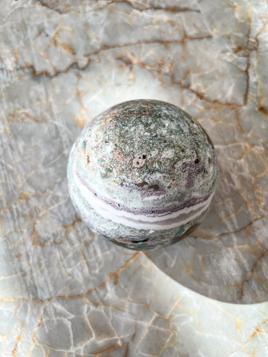 Ocean Jasper Sphere