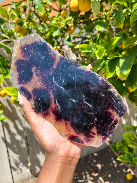 Purple Fluorite Slab