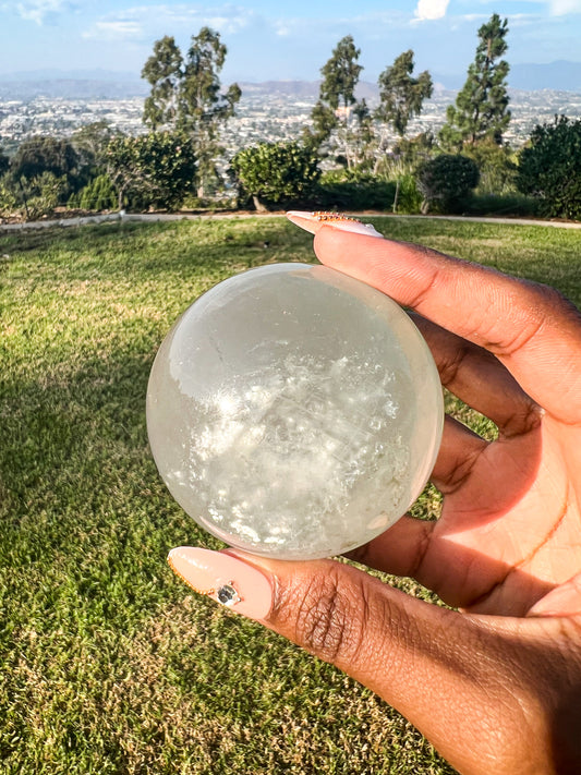 Blue Fluorite Sphere