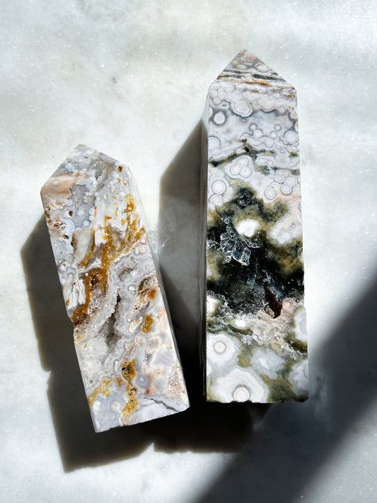 Bubble Ocean Jasper Tower